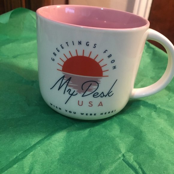 Greetings from my desk mug